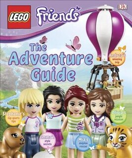 Front cover_Lego Friends: The Adventure Guide (library Edition)