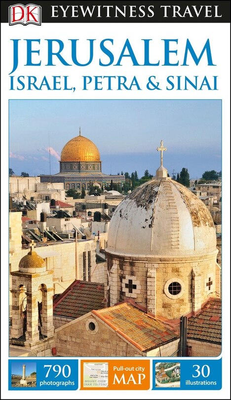 Front cover_DK Travel Guide Jerusalem, Israel, Petra and Sinai