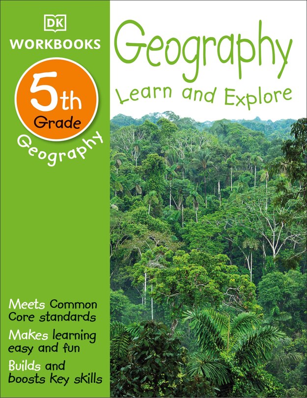 Front cover_Dk Workbooks: Geography, Fifth Grade