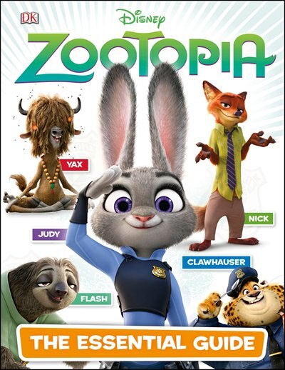 Front cover_Disney Zootopia: The Essential Guide