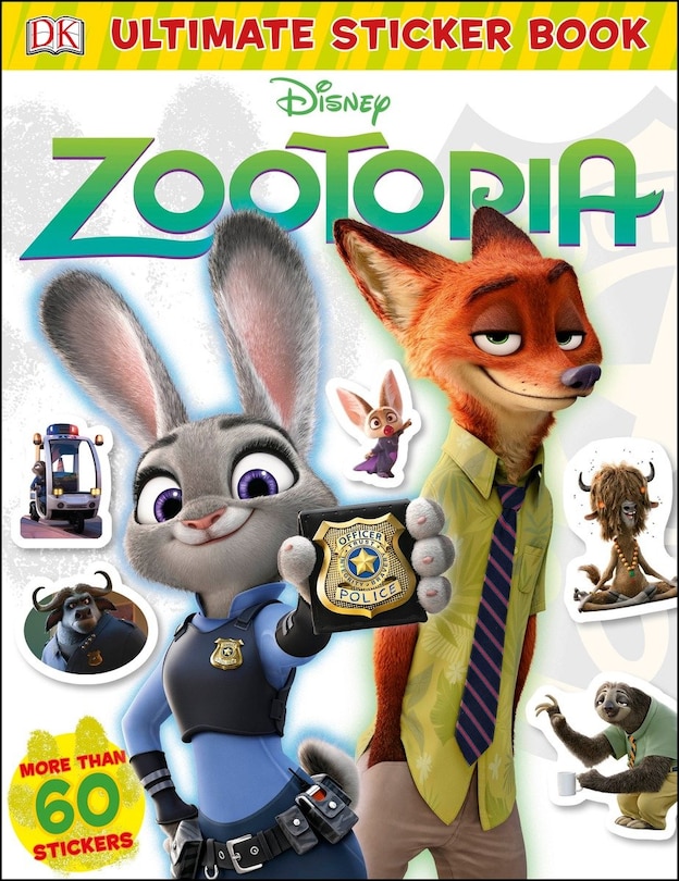 Front cover_Ultimate Sticker Book: Disney Zootopia