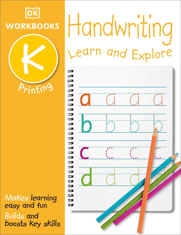 Couverture_Dk Workbooks: Handwriting: Printing, Kindergarten