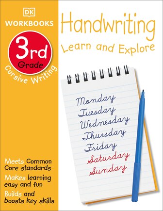 Dk Workbooks: Handwriting: Cursive, Third Grade: Learn And Explore