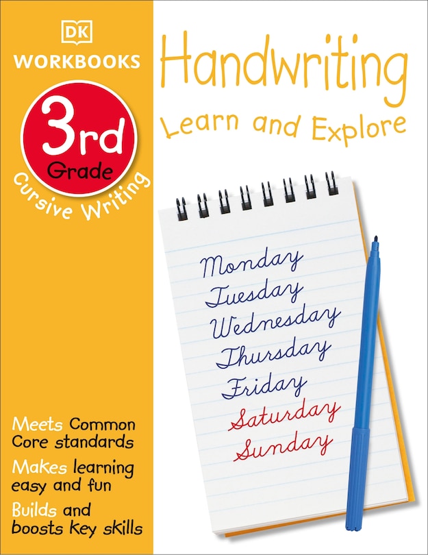 Front cover_Dk Workbooks: Handwriting: Cursive, Third Grade