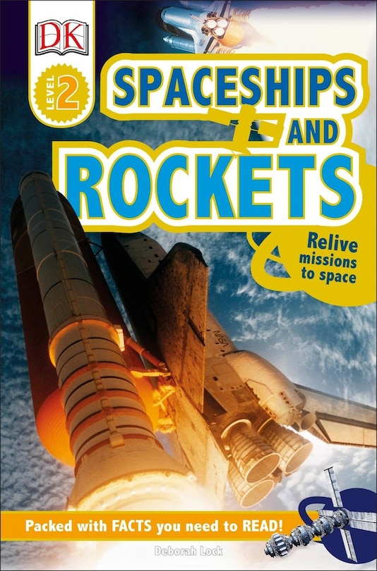 Front cover_Dk Readers L2: Spaceships And Rockets