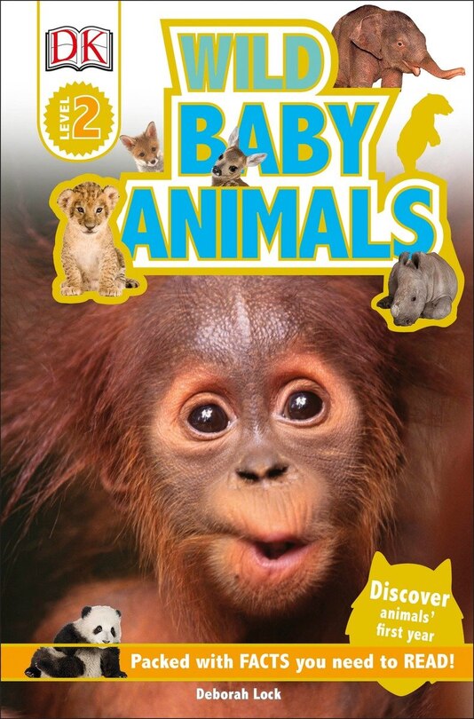 Couverture_Dk Readers L2: Wild Baby Animals