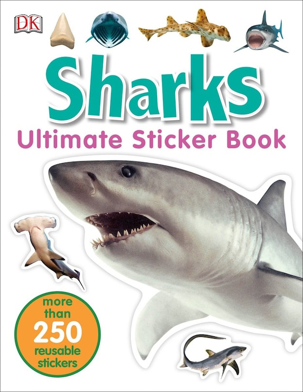Couverture_Ultimate Sticker Book: Sharks