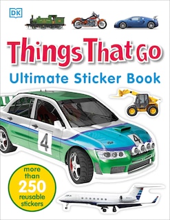 Front cover_Ultimate Sticker Book: Things That Go