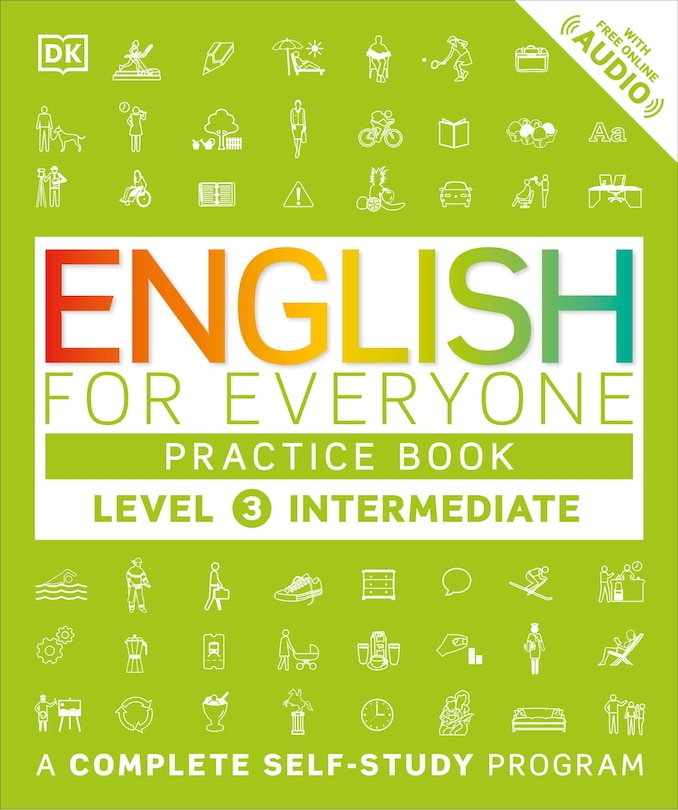 Front cover_English For Everyone: Level 3: Intermediate, Practice Book