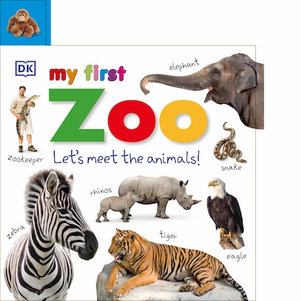 Tabbed Board Books: My First Zoo: Let's Meet The Animals!