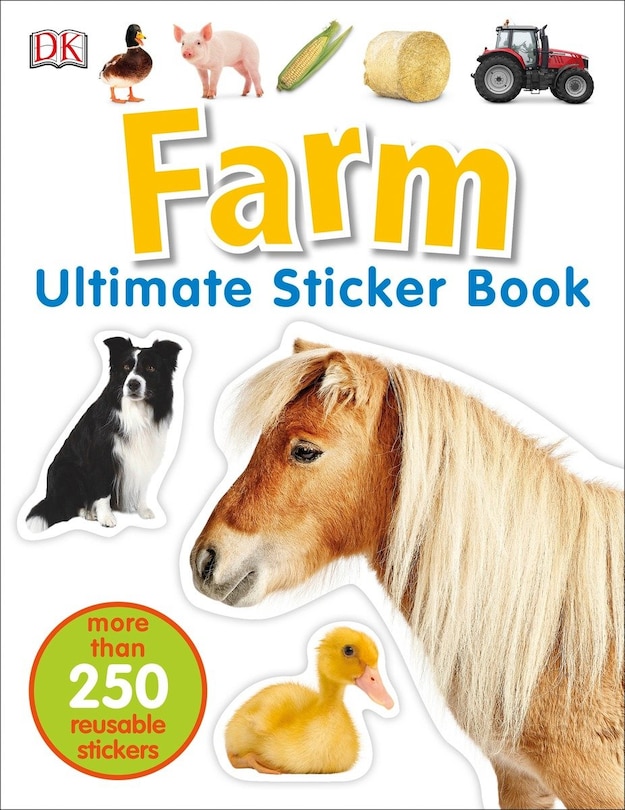 Couverture_Ultimate Sticker Book: Farm