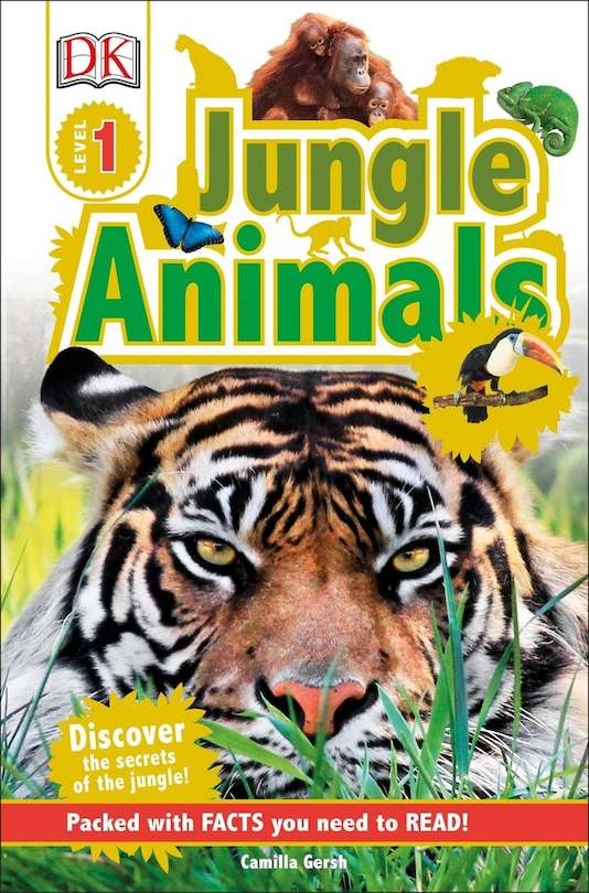 Front cover_Dk Readers L1: Jungle Animals