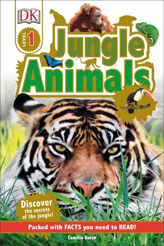 Front cover_Dk Readers L1: Jungle Animals