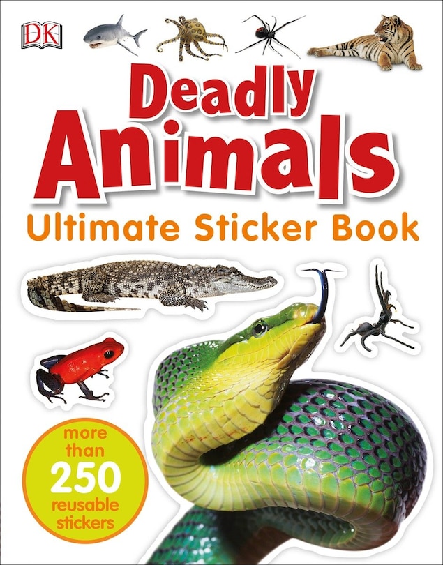 Couverture_Ultimate Sticker Book: Deadly Animals