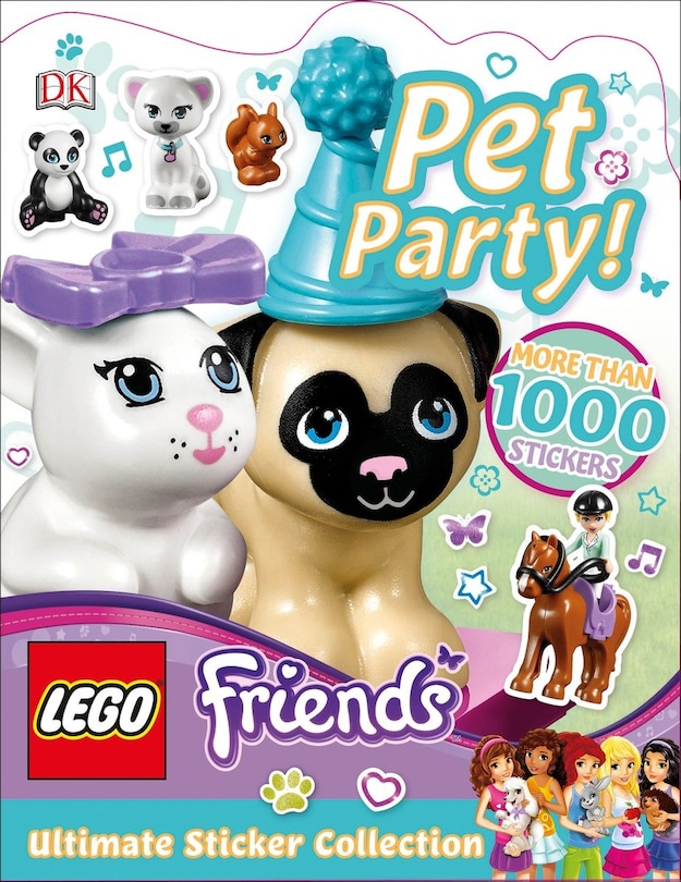 Front cover_Ultimate Sticker Collection: Lego Friends: Pet Party!