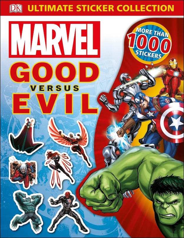 Front cover_Ultimate Sticker Collection: Marvel Good Versus Evil
