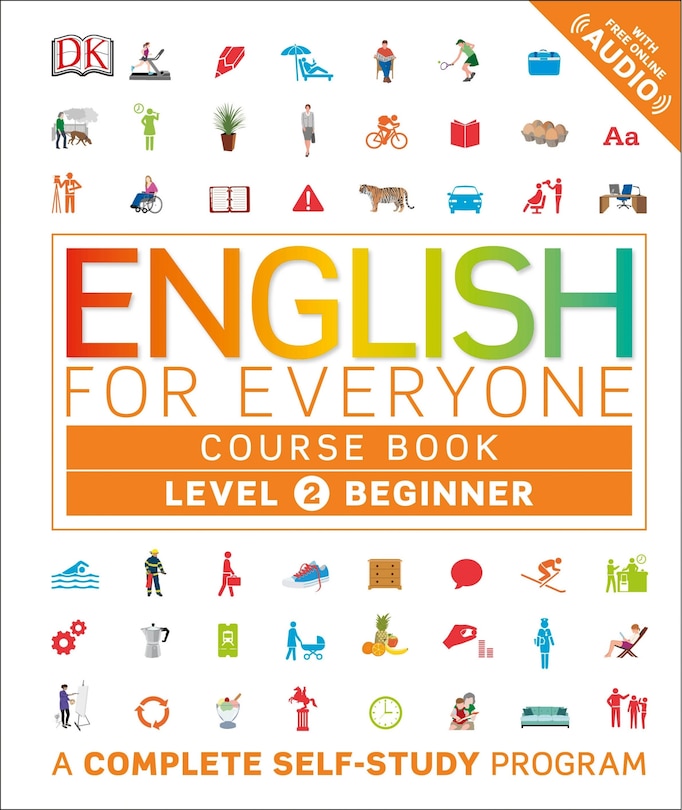 Front cover_English For Everyone: Level 2: Beginner, Course Book