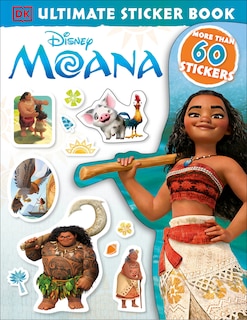 Front cover_Ultimate Sticker Book: Disney Moana