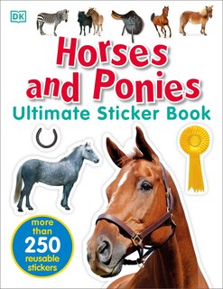 Front cover_Ultimate Sticker Book: Horses And Ponies