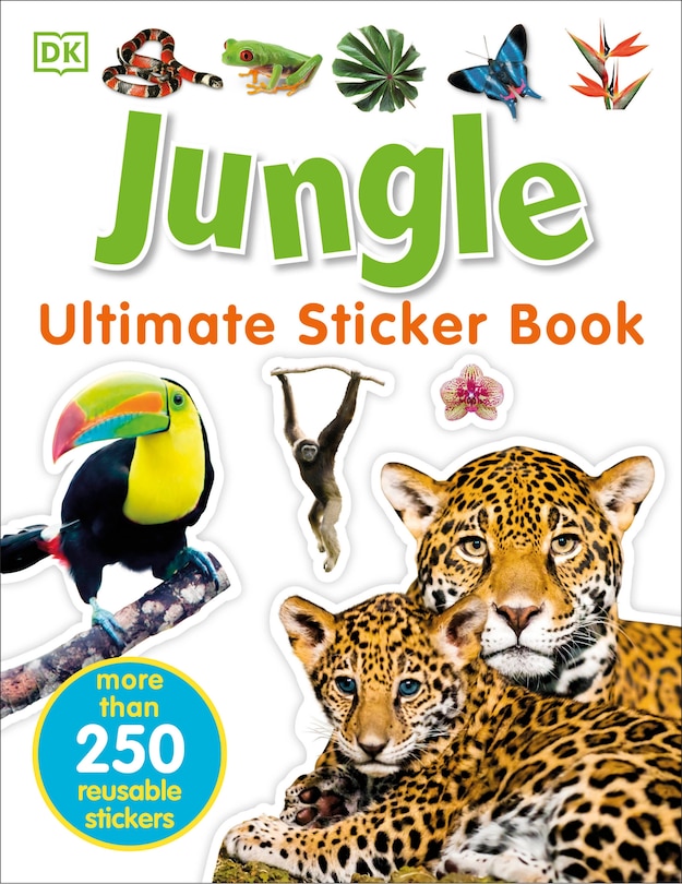 Front cover_Ultimate Sticker Book: Jungle