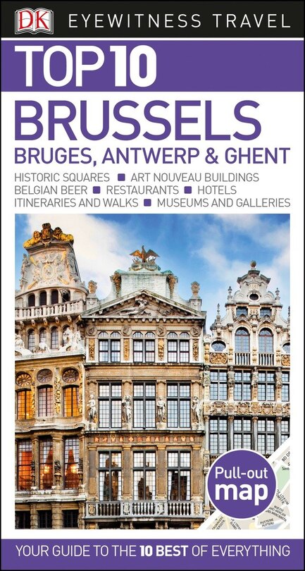 Couverture_Top 10 Brussels, Bruges, Antwerp And Ghent