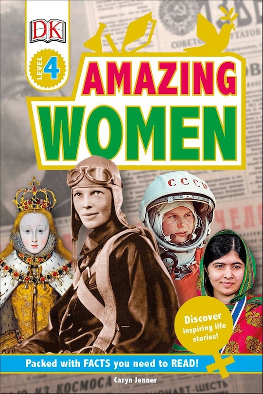 Front cover_Dk Readers L4: Amazing Women