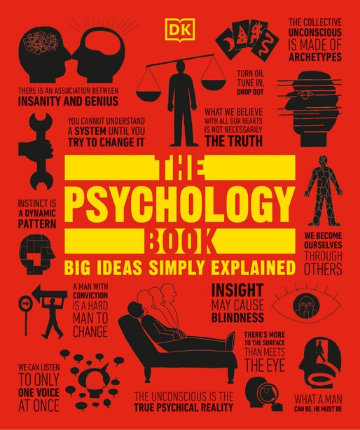 The Psychology Book Big Ideas Simply Explained, Book by Dk (Paperback