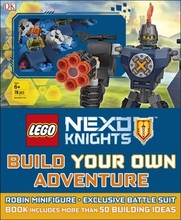 Couverture_Lego Nexo Knights Build Your Own Adventure