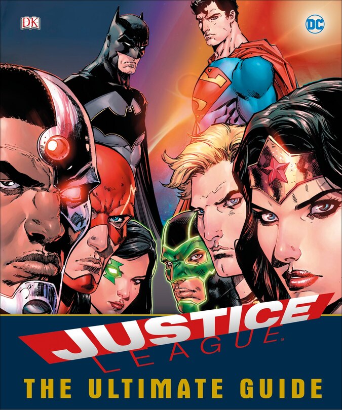 Front cover_Dc Comics Justice League The Ultimate Guide