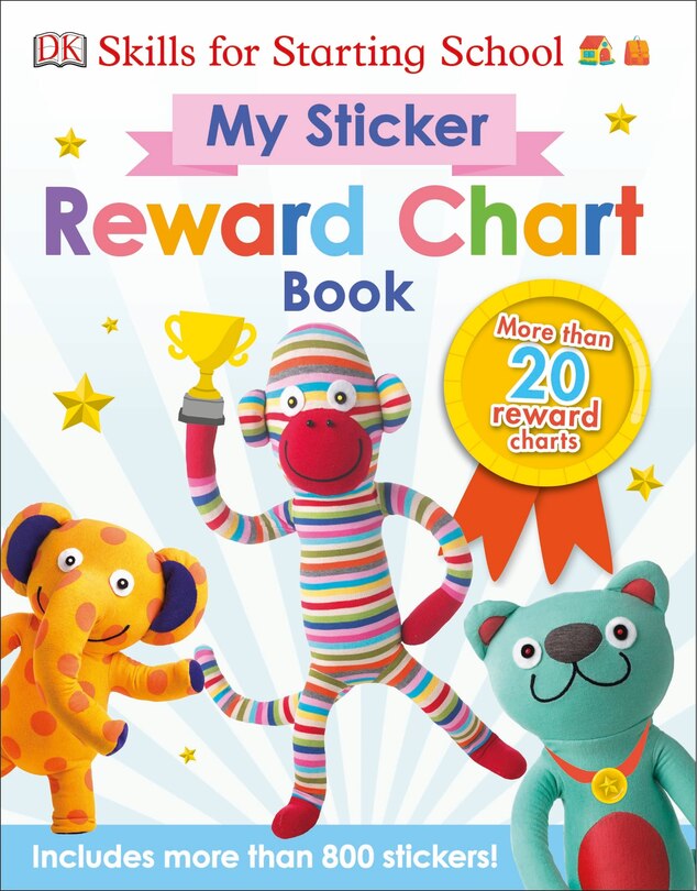 Front cover_Skills For Starting School My Sticker Reward Chart Book