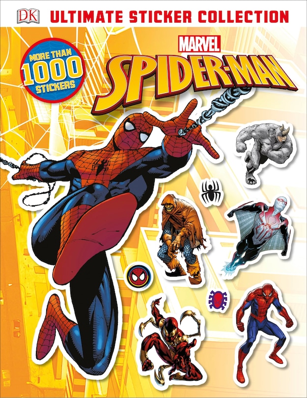 Couverture_Ultimate Sticker Collection: Spider-man