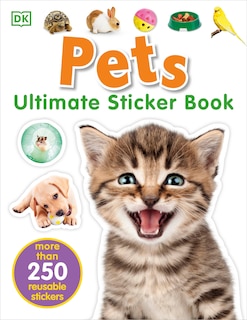 Front cover_Ultimate Sticker Book: Pets