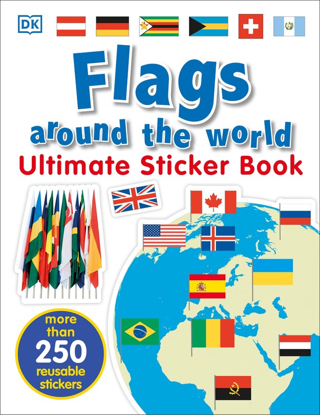 Front cover_Ultimate Sticker Book: Flags Around The World