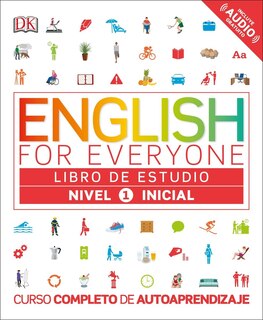 Couverture_English For Everyone: Nivel 1: Inicial, Libro De Estudio