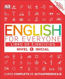 Front cover_English For Everyone: Nivel 1: Inicial, Libro De Ejercicios