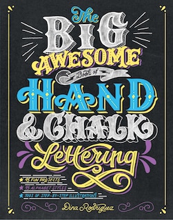 Front cover_The Big Awesome Book of Hand & Chalk Lettering