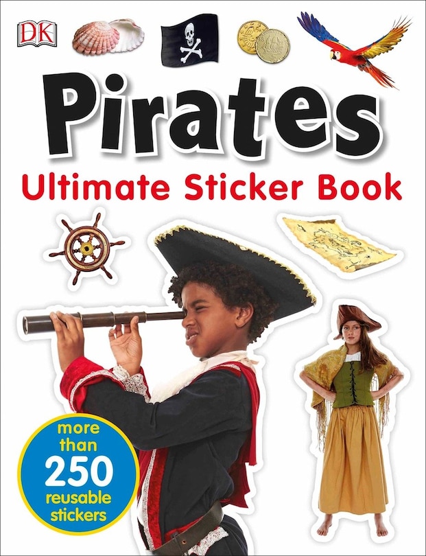 Couverture_Ultimate Sticker Book: Pirates