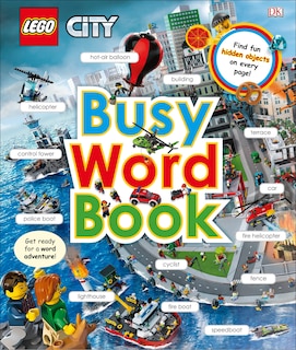 Front cover_Lego City: Busy Word Book