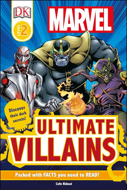 Front cover_Dk Readers L2: Marvel's Ultimate Villains