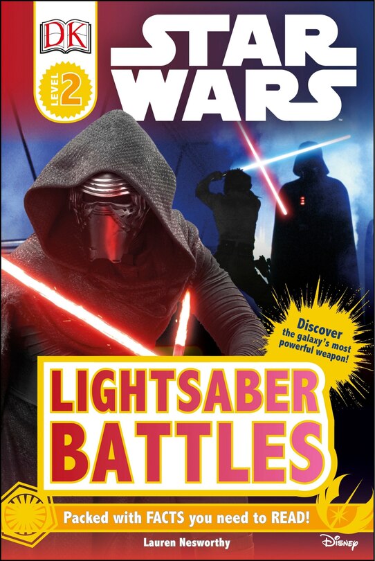 Front cover_DK Readers L2: Star Warsâ„¢: Lightsaber Battles