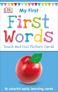 Front cover_My First Touch And Feel Picture Cards: First Words