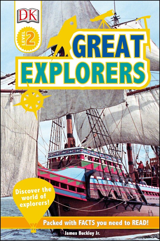 Couverture_Dk Readers L2: Great Explorers