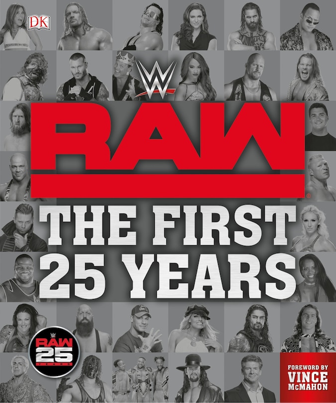 Couverture_Wwe Raw: The First 25 Years