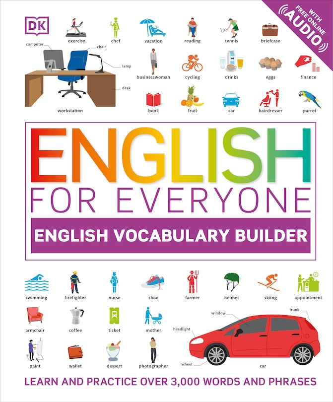 Front cover_English For Everyone: English Vocabulary Builder (library Edition)