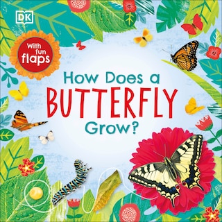 Front cover_How Does A Butterfly Grow?