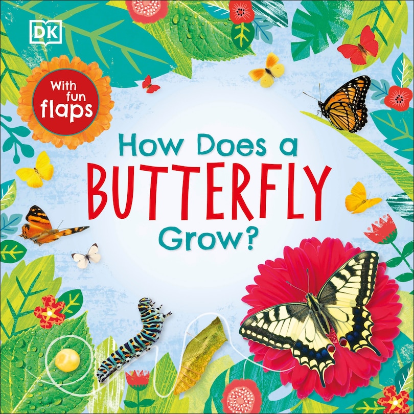 Front cover_How Does A Butterfly Grow?