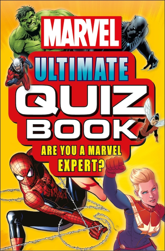 Front cover_Marvel Ultimate Quiz Book