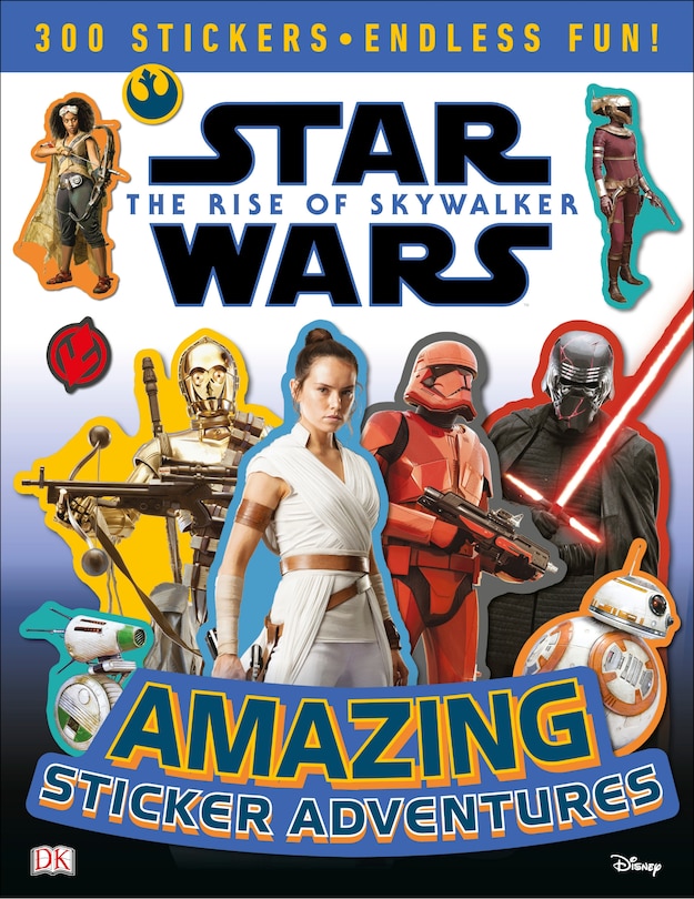 Front cover_Star Wars The Rise Of Skywalker Amazing Sticker Adventures