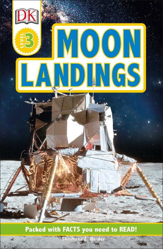 Front cover_Dk Readers Level 3: Moon Landings