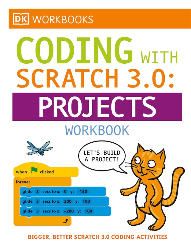 Front cover_Dk Workbooks: Computer Coding With Scratch 3.0 Workbook